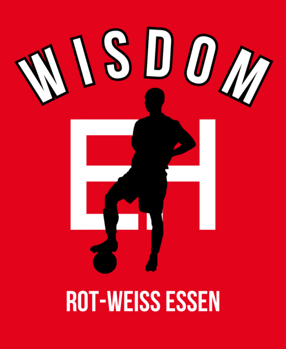 Wisdom, Nachwuchsspieler von Rot-Weiss Essen, trainiert in der Edin Husic Fußballschule.